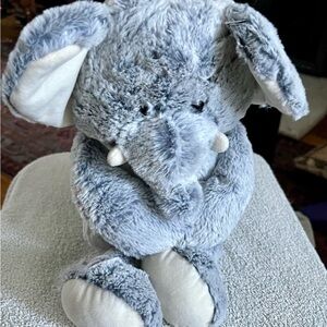 Plush elephant lovey Animal Adventures super‎ squishy Nursury
